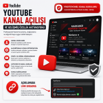 YU1-YouTube Kanal Açılışı veya Revizesi, Kanal Doğrulama ve Algoritmaya Uygun Firma Tanımlamaları