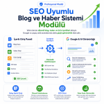 GS1-SEO Uyumlu Blog, Haber ve Ürün Giriş Modülü