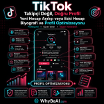 ZT1-TikTok Yeni Hesap Açılışı veya Eski Hesap Biyografi ve Profil Optimizasyonu